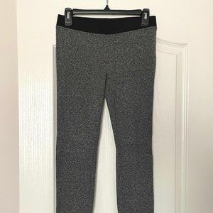 Madewell Knit High-Rise Leggings in Dark Grey Size S